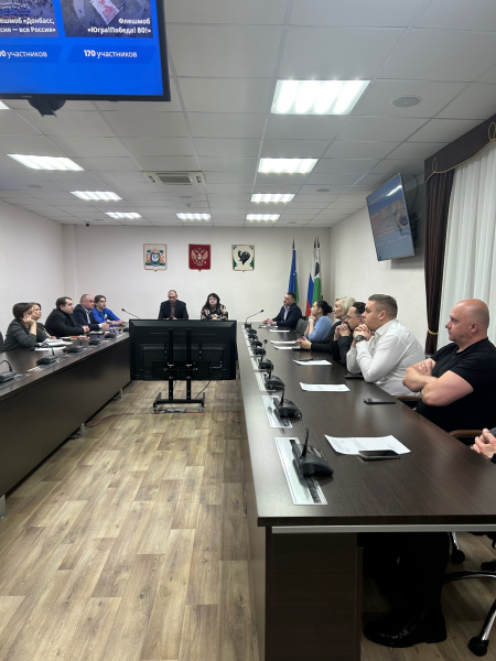 Очередное заседание фракции «Единая Россия» в Думе города Мегиона