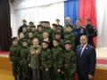 Сегодня в 6 школе поселка Высокий открылся военно-патриотический клуб "Патриот". 