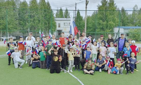 Команда Югры организовала для высоковских ребят спортивные соревнования